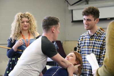 David Heywood, Eliene West, Emmy Stonelake and James Ifan Photo
