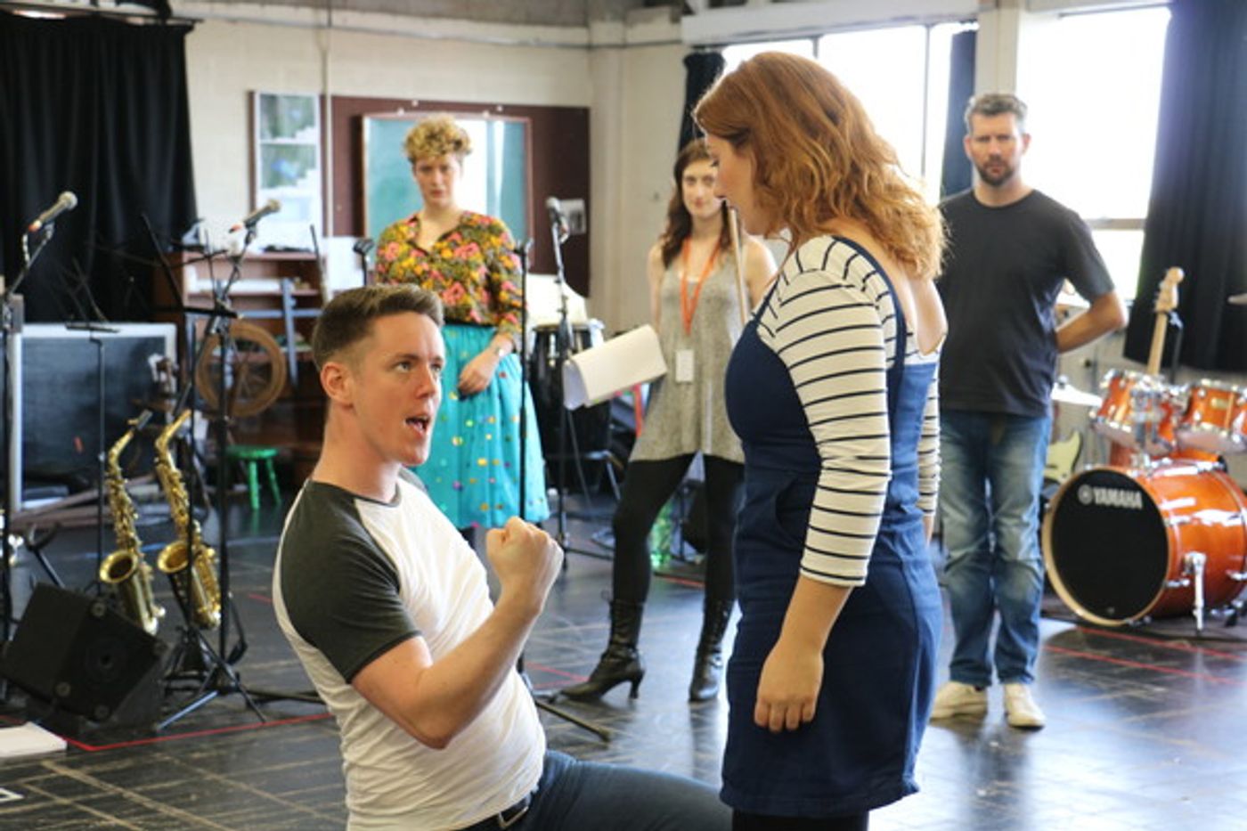 Photo Flash: In Rehearsal for SLEEPING BEAUTY - THE ROCK N ROLL PANTO at Theatr Clwyd  Image