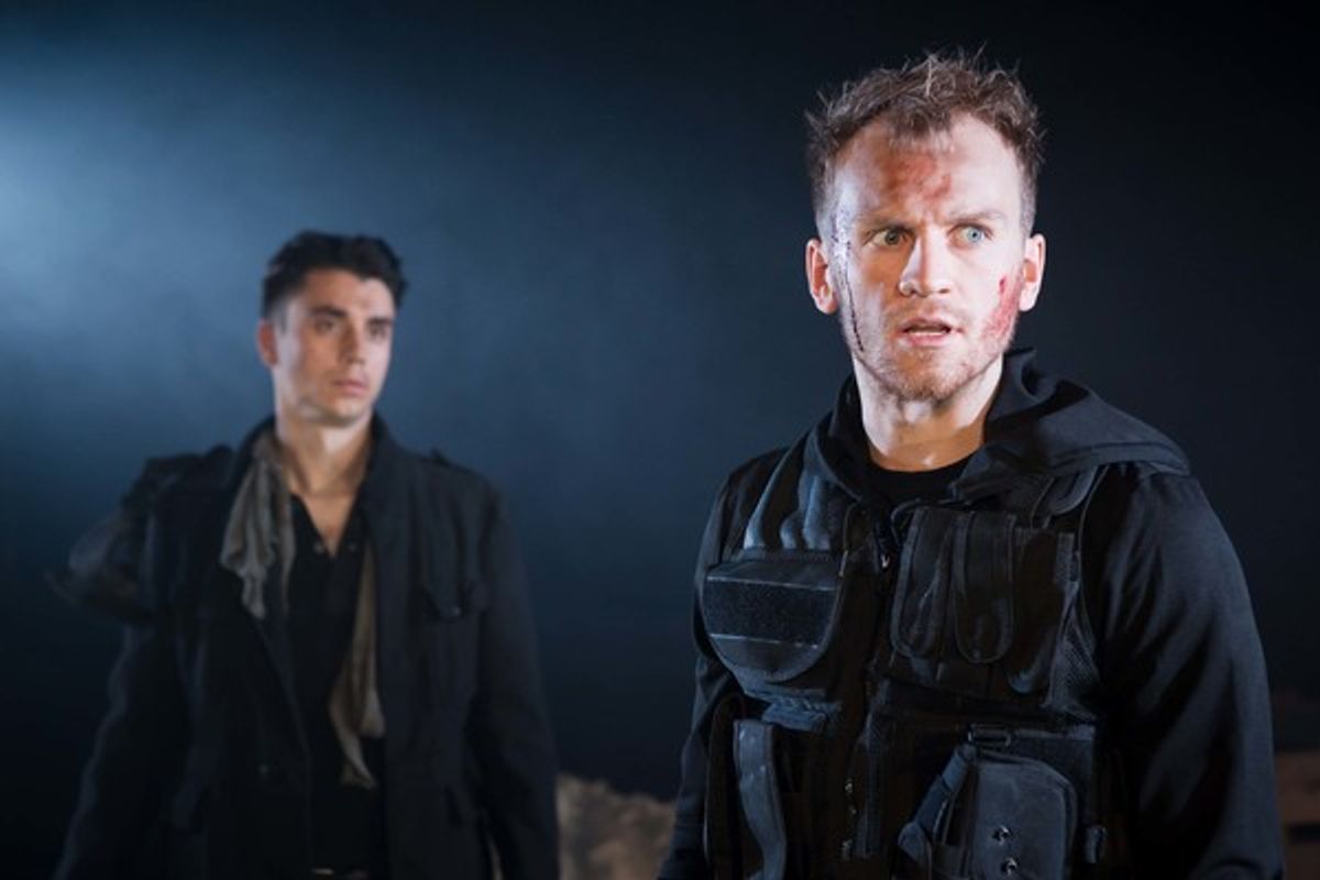 Jack Mellett and Cameron Crighton at 