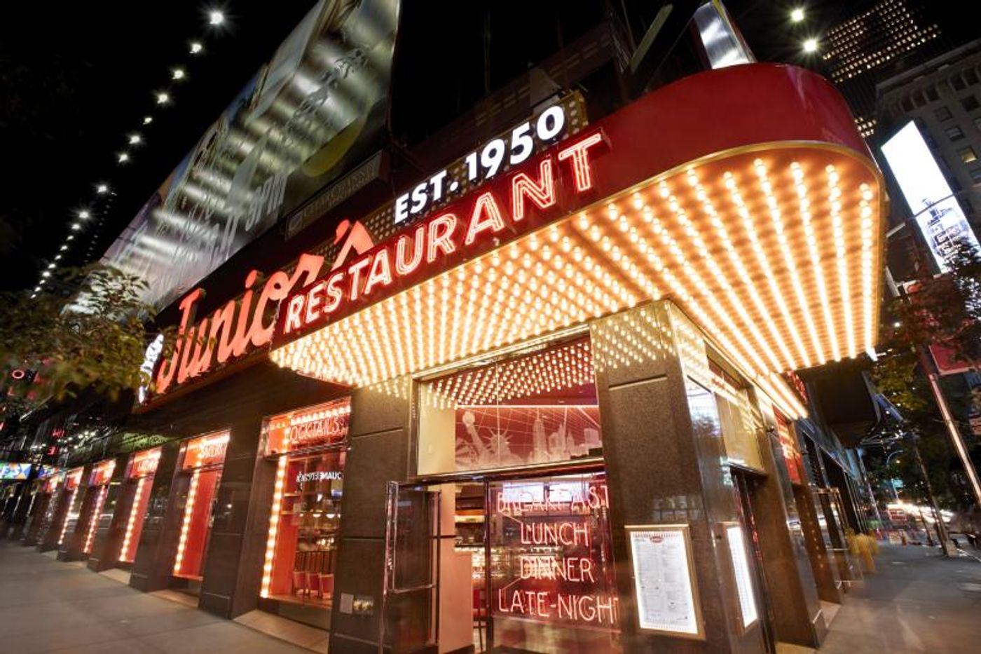 Celebrate JUNIORS RESTAURANTS 67th Anniversary with a Slice of Cheesecake for 67 Cents  Image