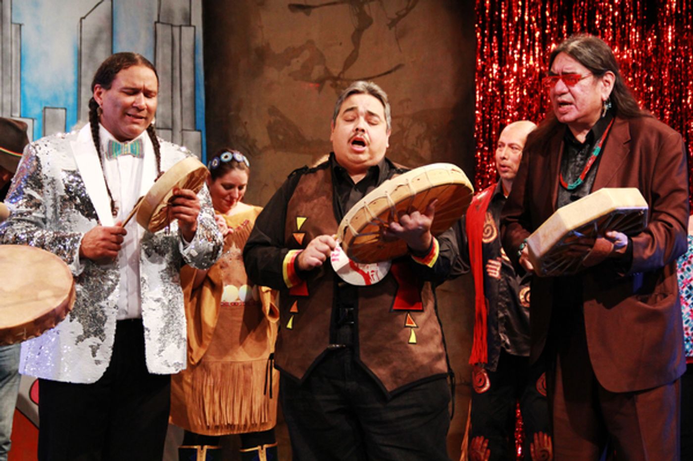 Photo Flash: First Look at 'DON'T FEED THE INDIANS' at La MaMa Photo Flash: First Look at 'DON'T FEED THE INDIANS' at La MaMa Image