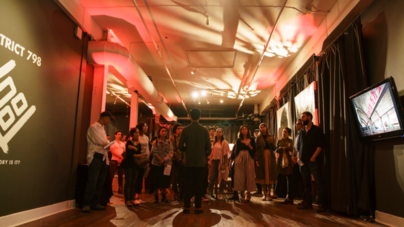 Photo Flash: First Look at Immersive CAUGHT at Think Tank Gallery  Image