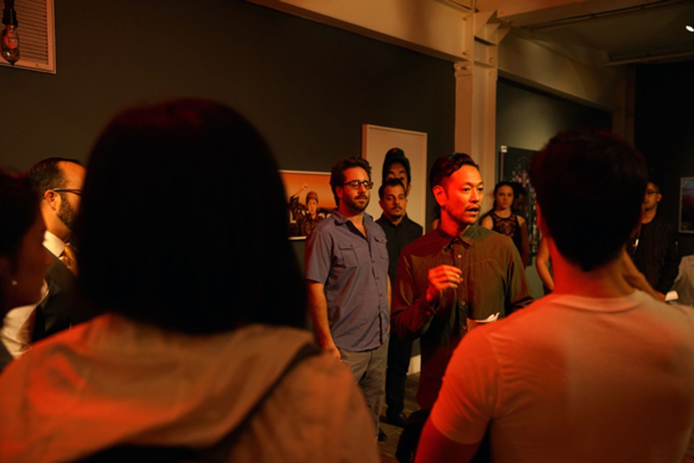 Photo Flash: First Look at Immersive CAUGHT at Think Tank Gallery  Image