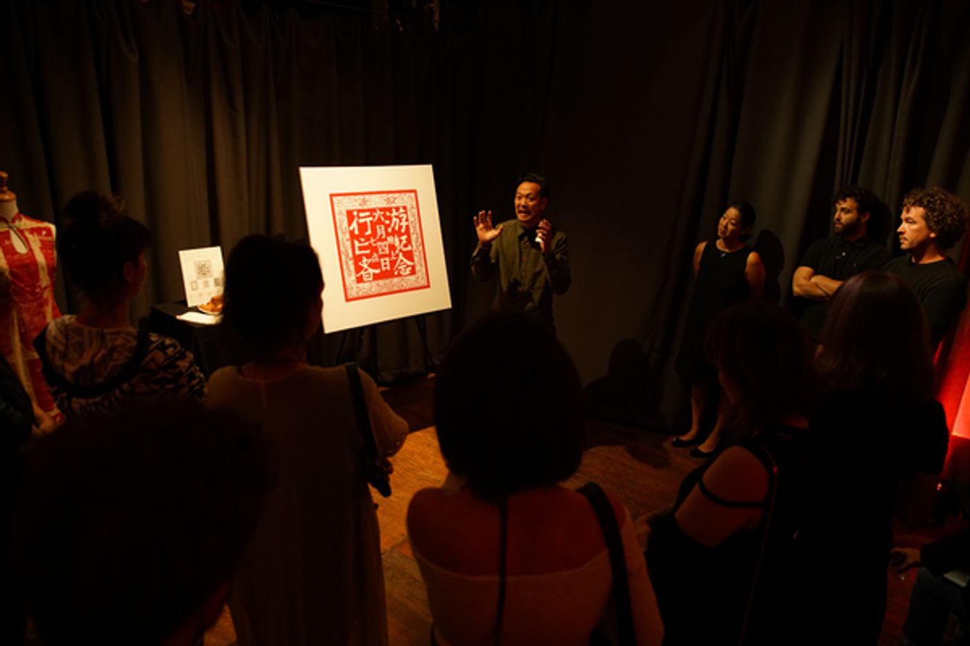 Photo Flash: First Look at Immersive CAUGHT at Think Tank Gallery  Image