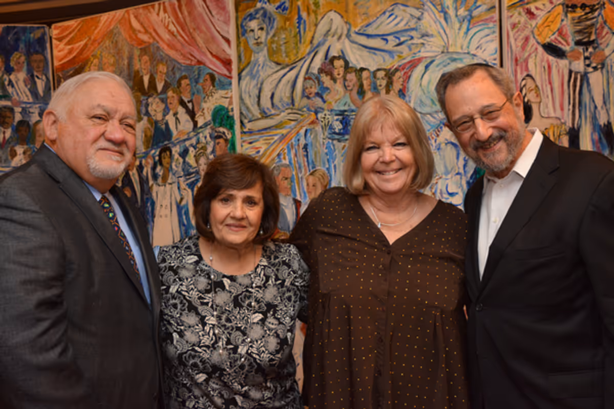 Steven Rodrigues, Maria Roshler, Noopy Rodrigues and Alan Leicht at 