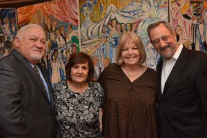 Steven Rodrigues, Maria Roshler, Noopy Rodrigues and Alan Leicht Photo