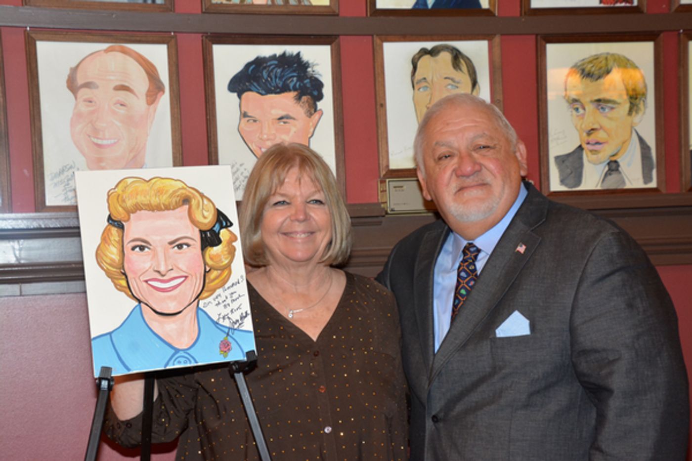 Photo Coverage: Showbiz Legend Miss Rose Marie Gets Caricature at Sardi's  Image