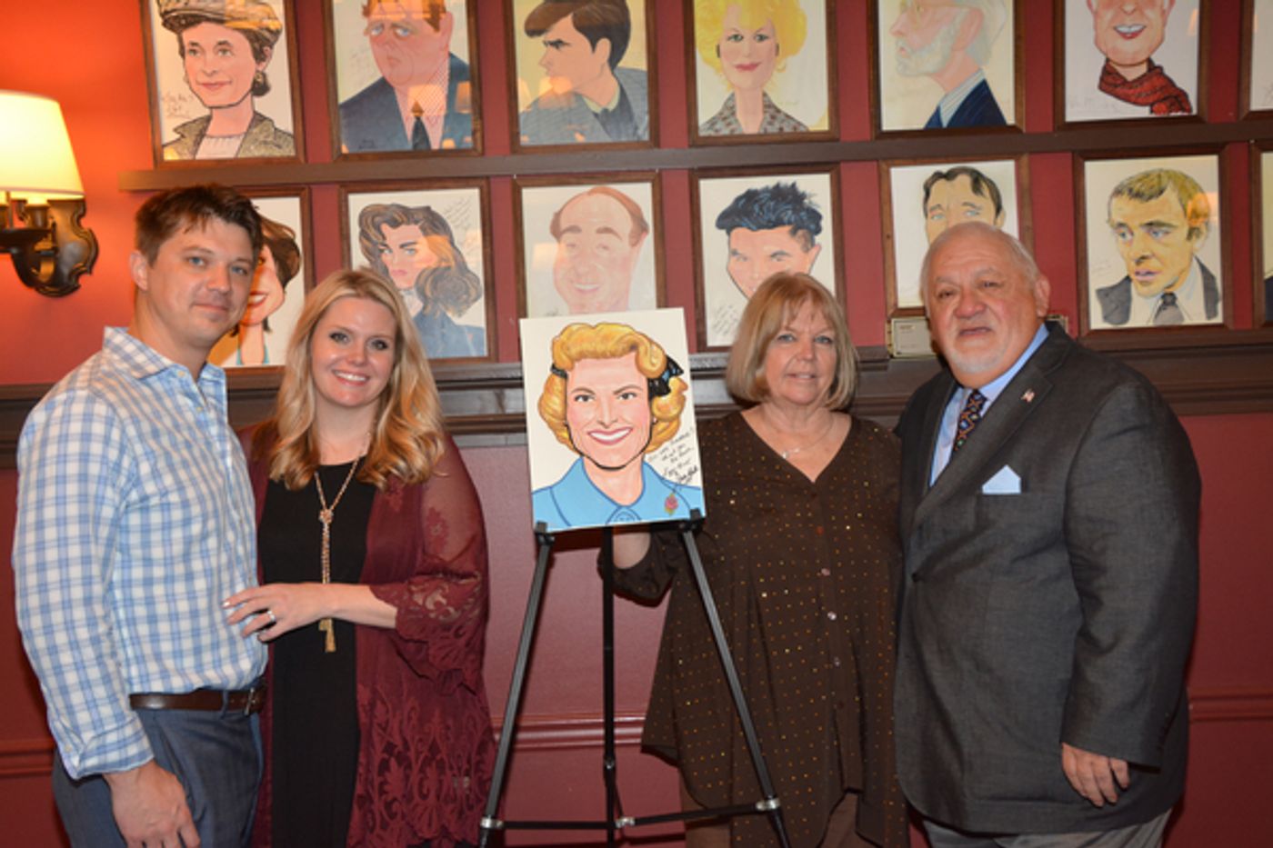 Photo Coverage: Showbiz Legend Miss Rose Marie Gets Caricature at Sardi's  Image