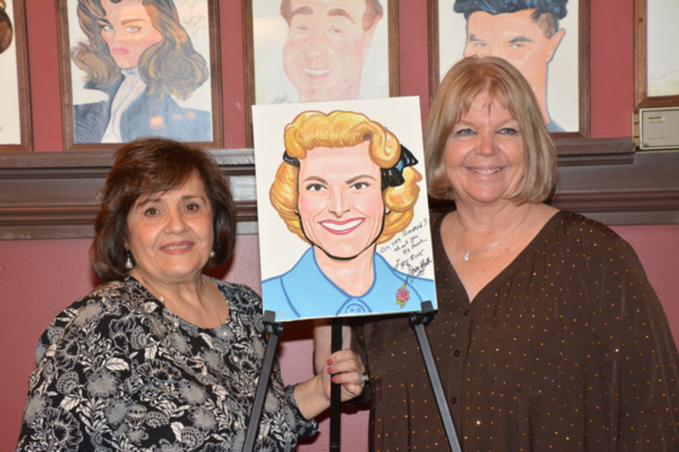 Photo Coverage: Showbiz Legend Miss Rose Marie Gets Caricature at Sardi's  Image
