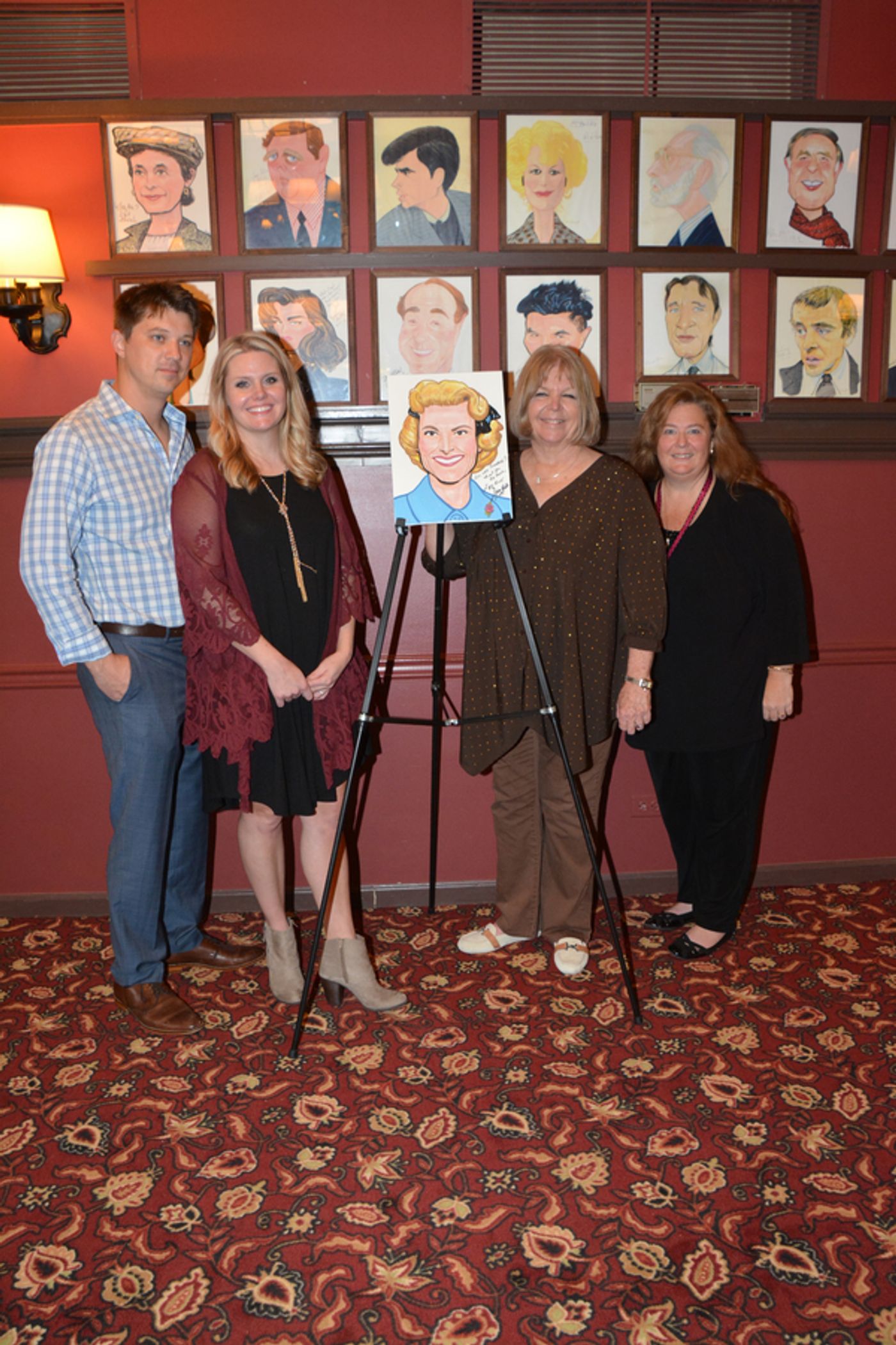 Photo Coverage: Showbiz Legend Miss Rose Marie Gets Caricature at Sardi's  Image