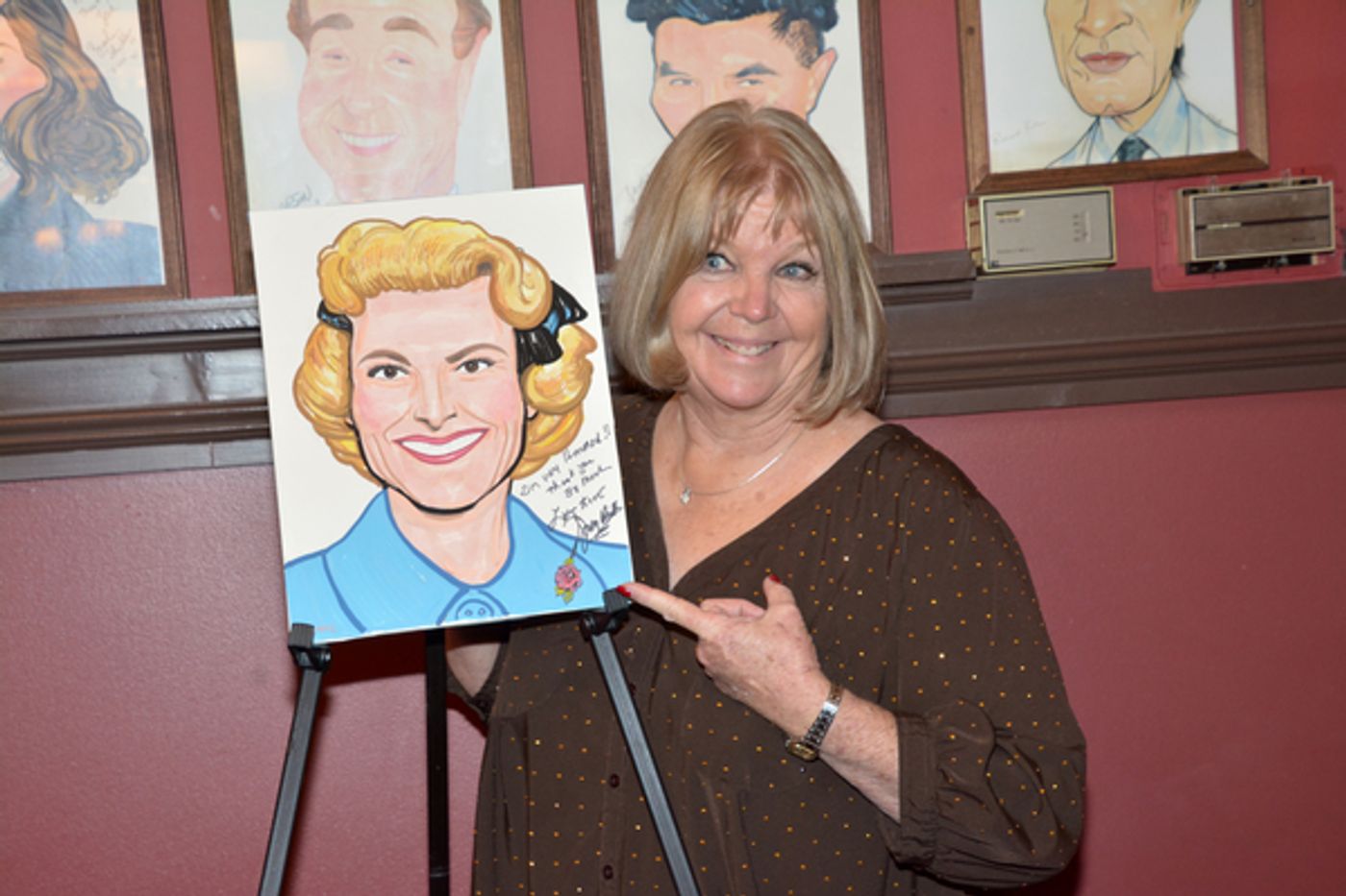 Photo Coverage: Showbiz Legend Miss Rose Marie Gets Caricature at Sardi's  Image