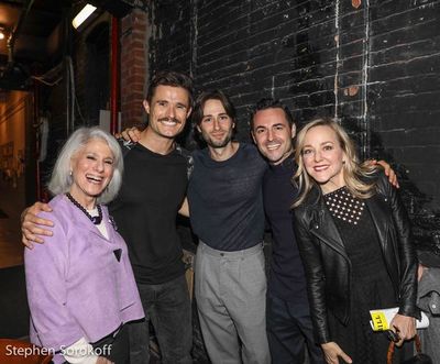 Jamie deRoy, Mark Evans, Max von Essen, Geneva Carr Photo