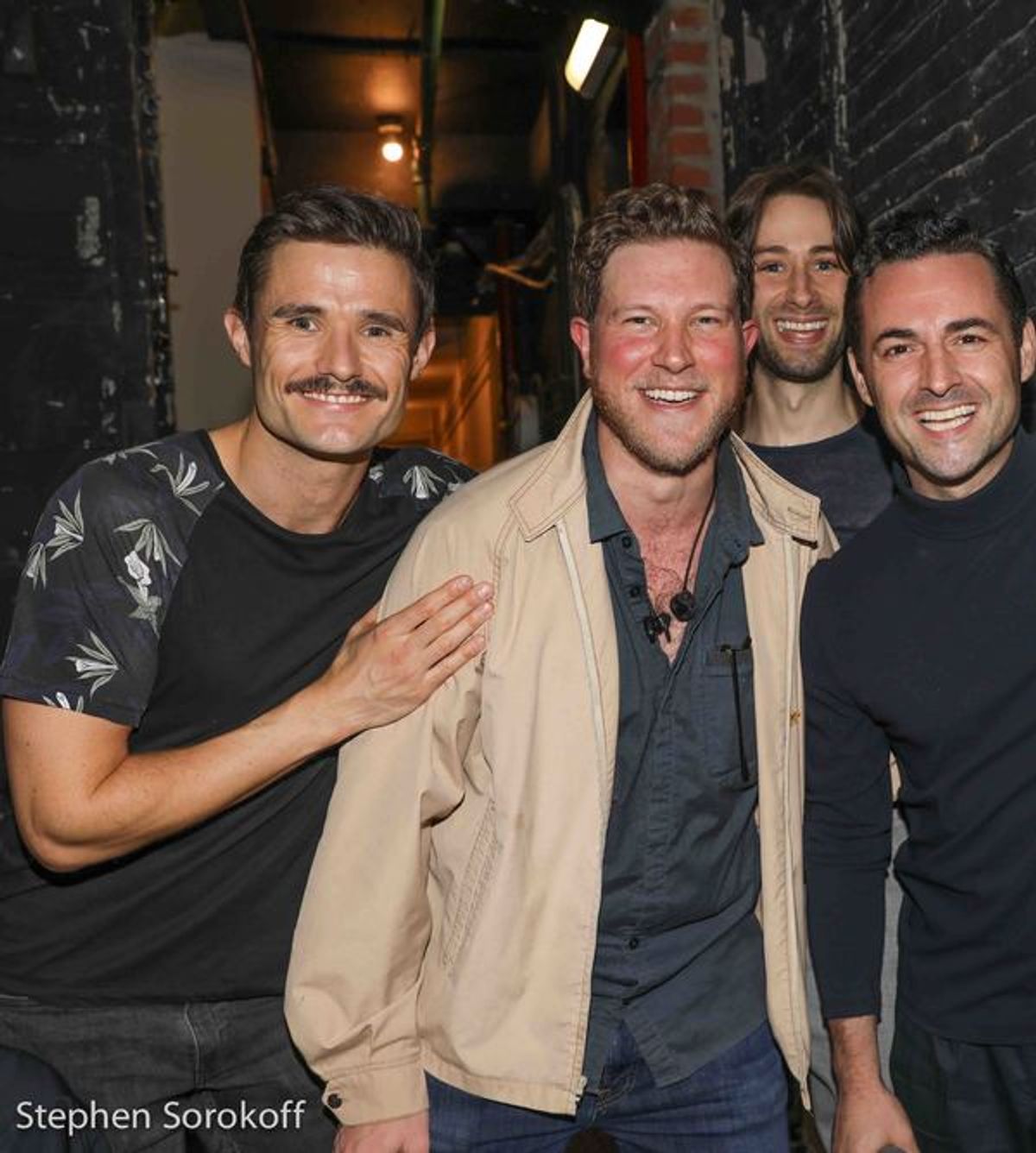 Mark Evans, Preston Truman Boyd, and Max von Essen at 