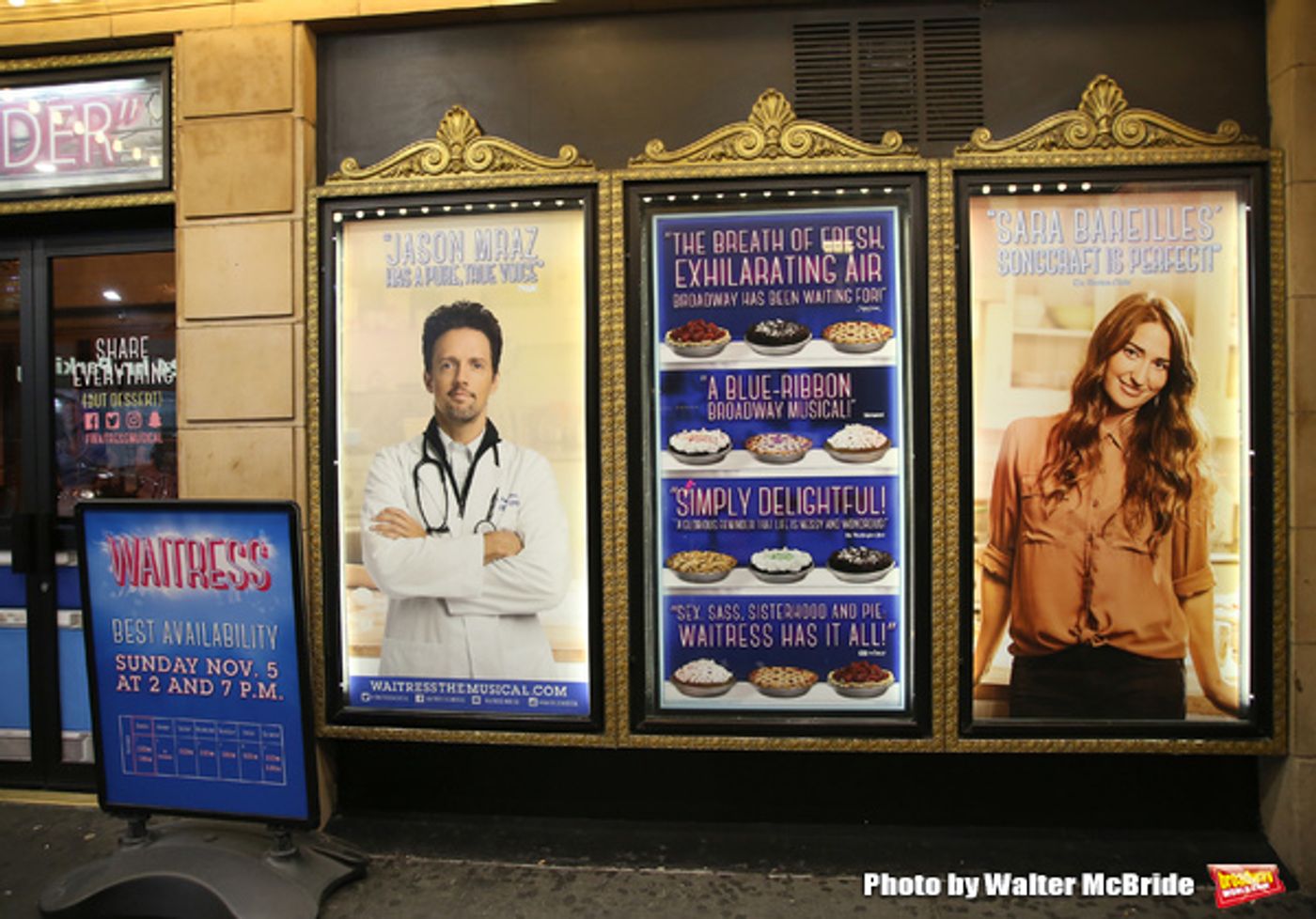 Photo Coverage: It's Amazing What Baking Can Do! Jason Mraz and David Josefsberg Open Up at WAITRESS  Image