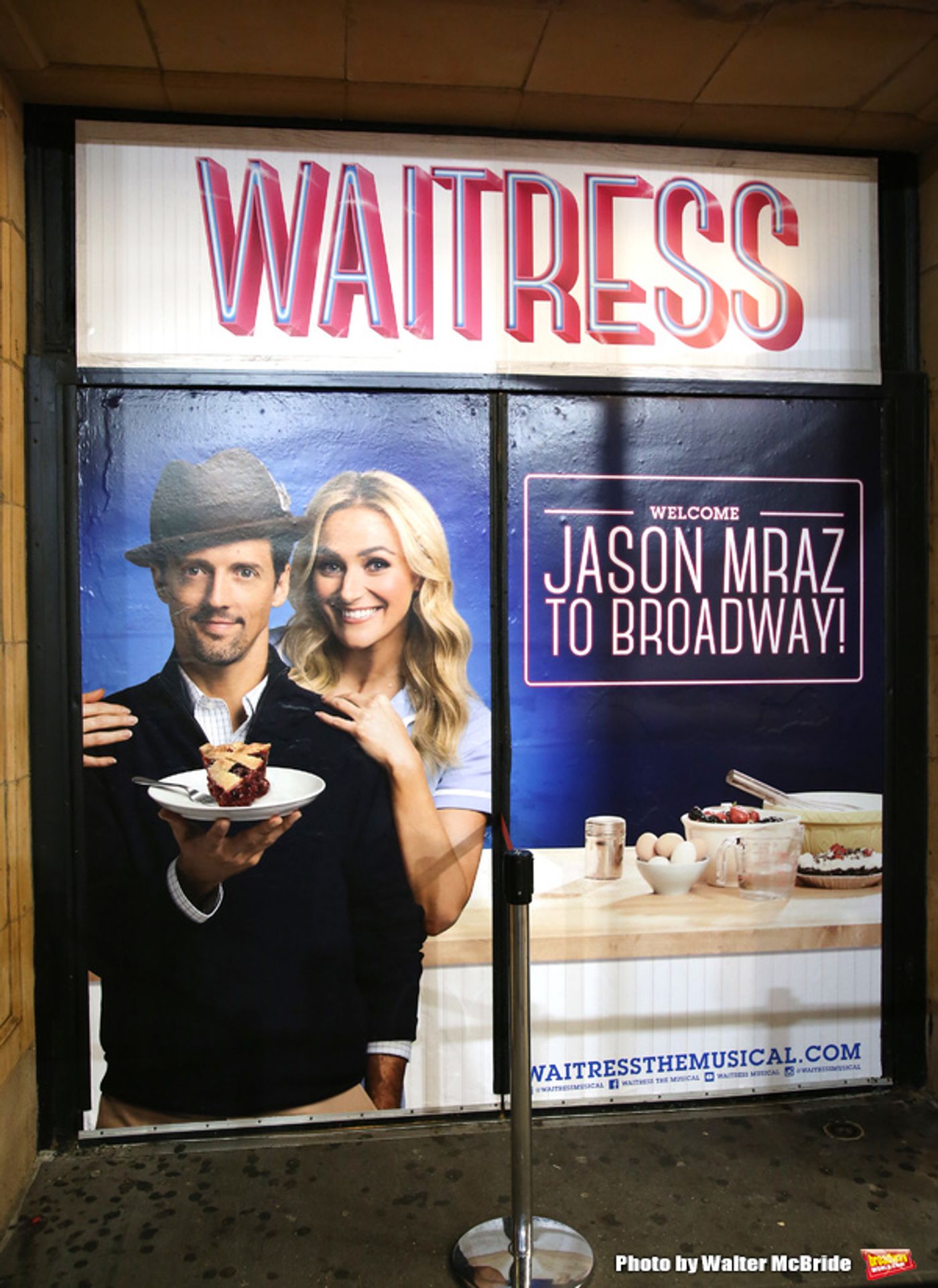 Photo Coverage: It's Amazing What Baking Can Do! Jason Mraz and David Josefsberg Open Up at WAITRESS  Image