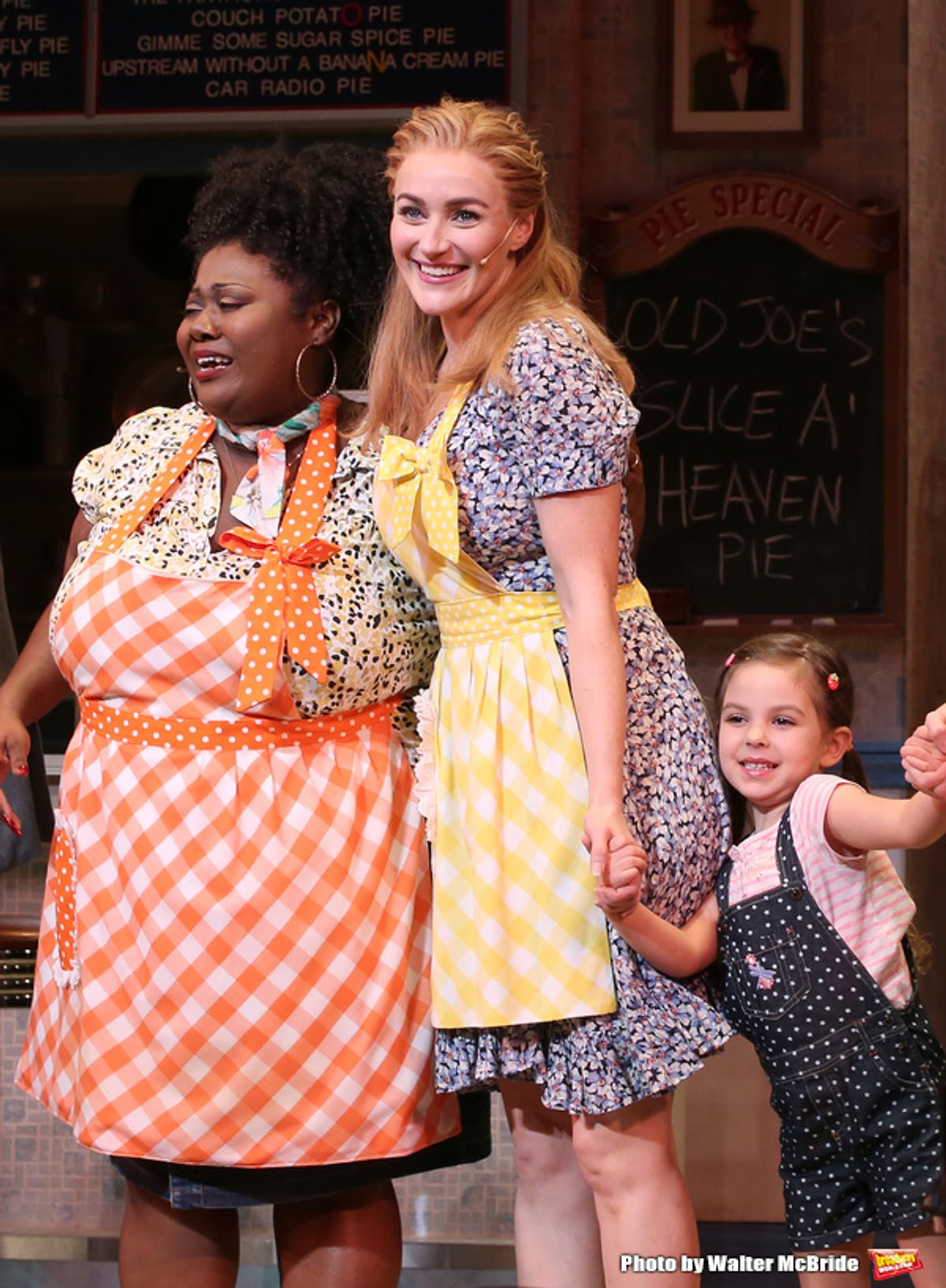 Maia Nkenge Wilson, Betsy Wolfe,
 and Victoria Collett  at 
