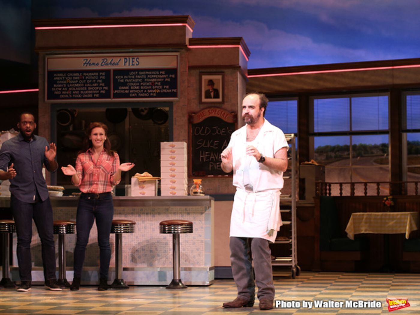 Photo Coverage: It's Amazing What Baking Can Do! Jason Mraz and David Josefsberg Open Up at WAITRESS  Image