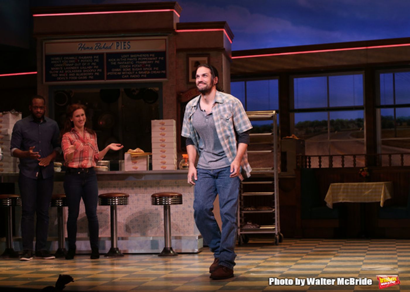 Photo Coverage: It's Amazing What Baking Can Do! Jason Mraz and David Josefsberg Open Up at WAITRESS  Image