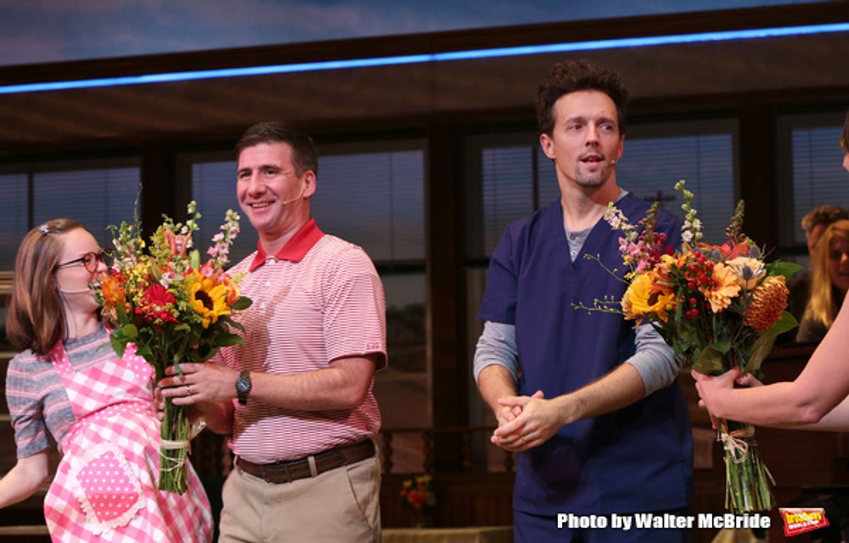 Caitlin Houlahan, David Josefsberg, Jason Mraz and Sara Bareilles  at 