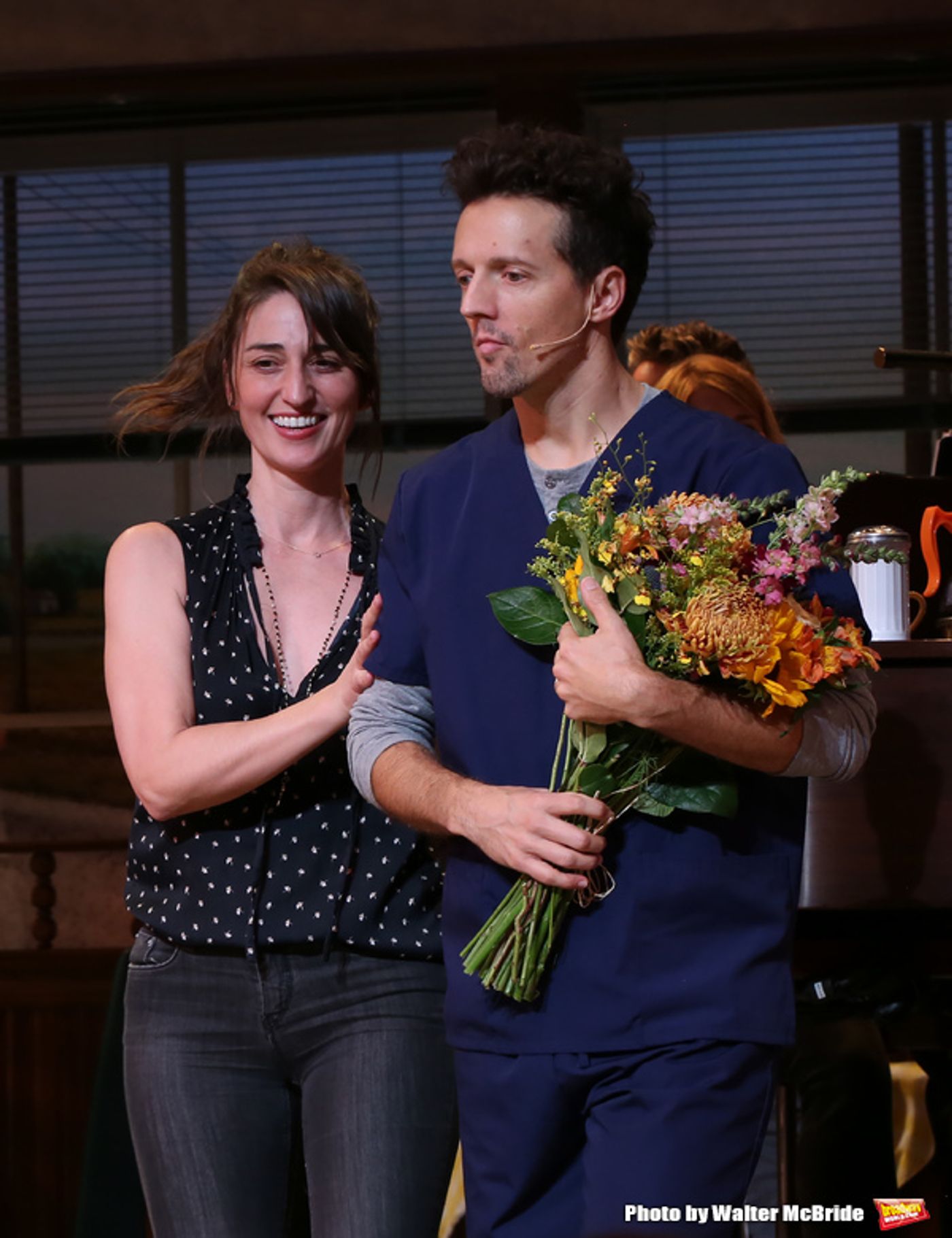 Photo Coverage: It's Amazing What Baking Can Do! Jason Mraz and David Josefsberg Open Up at WAITRESS  Image