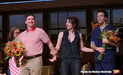 David Josefsberg, Sara Bareilles and Jason Mraz Photo