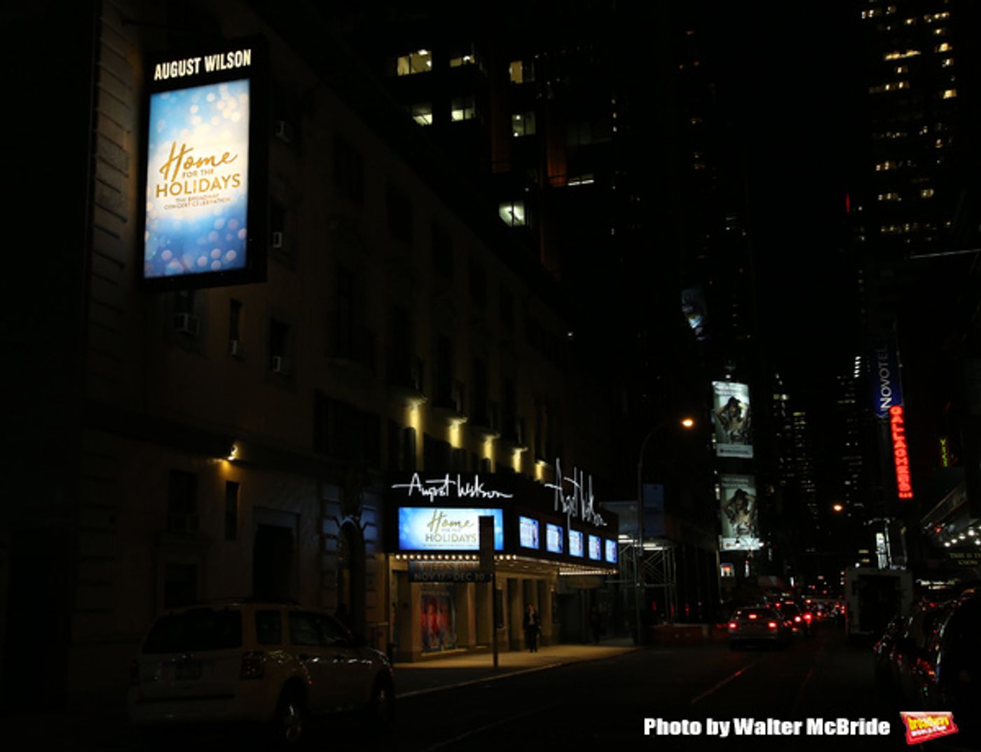 Up on the Marquee: HOME FOR THE HOLIDAYS  Image