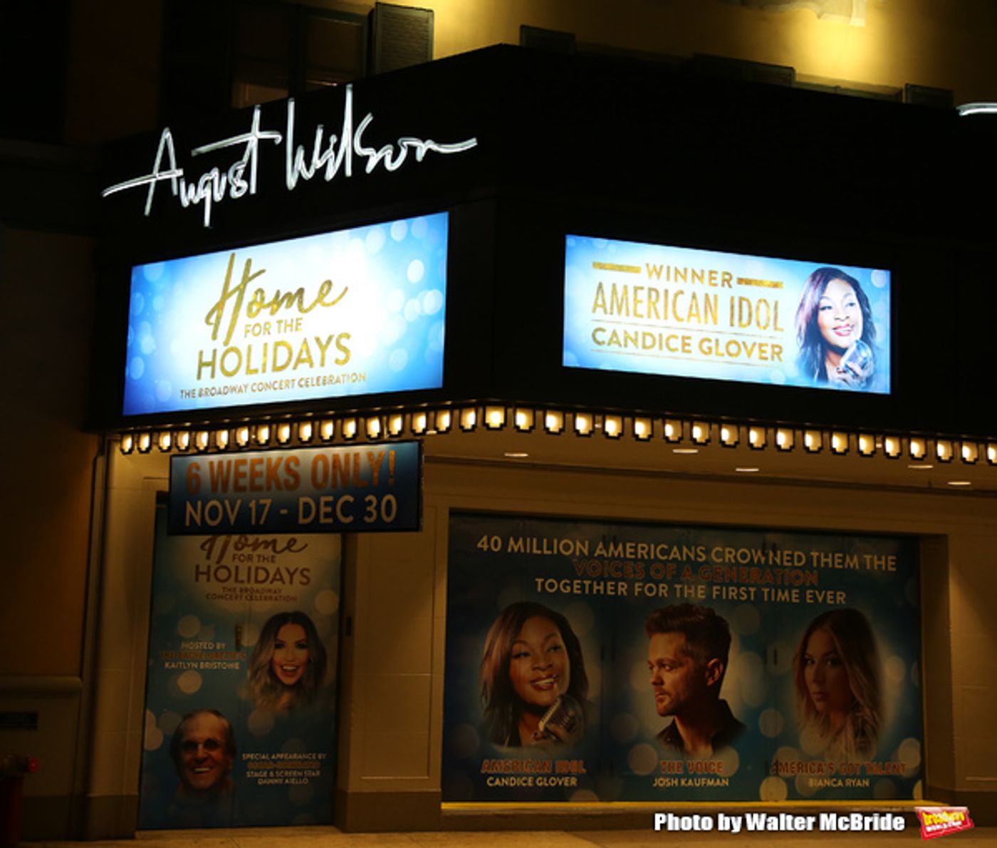 Up on the Marquee: HOME FOR THE HOLIDAYS  Image