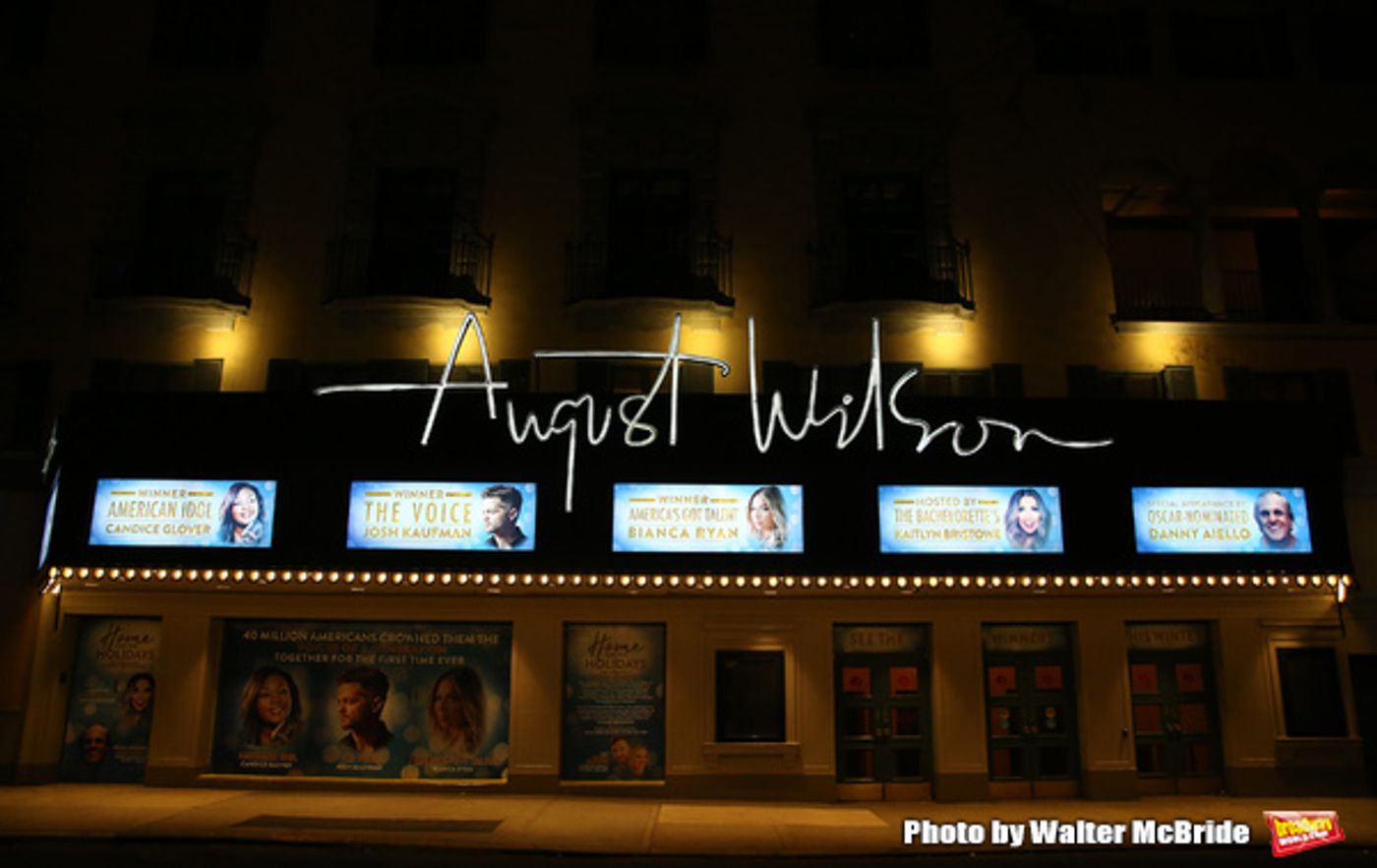 Up on the Marquee: HOME FOR THE HOLIDAYS  Image