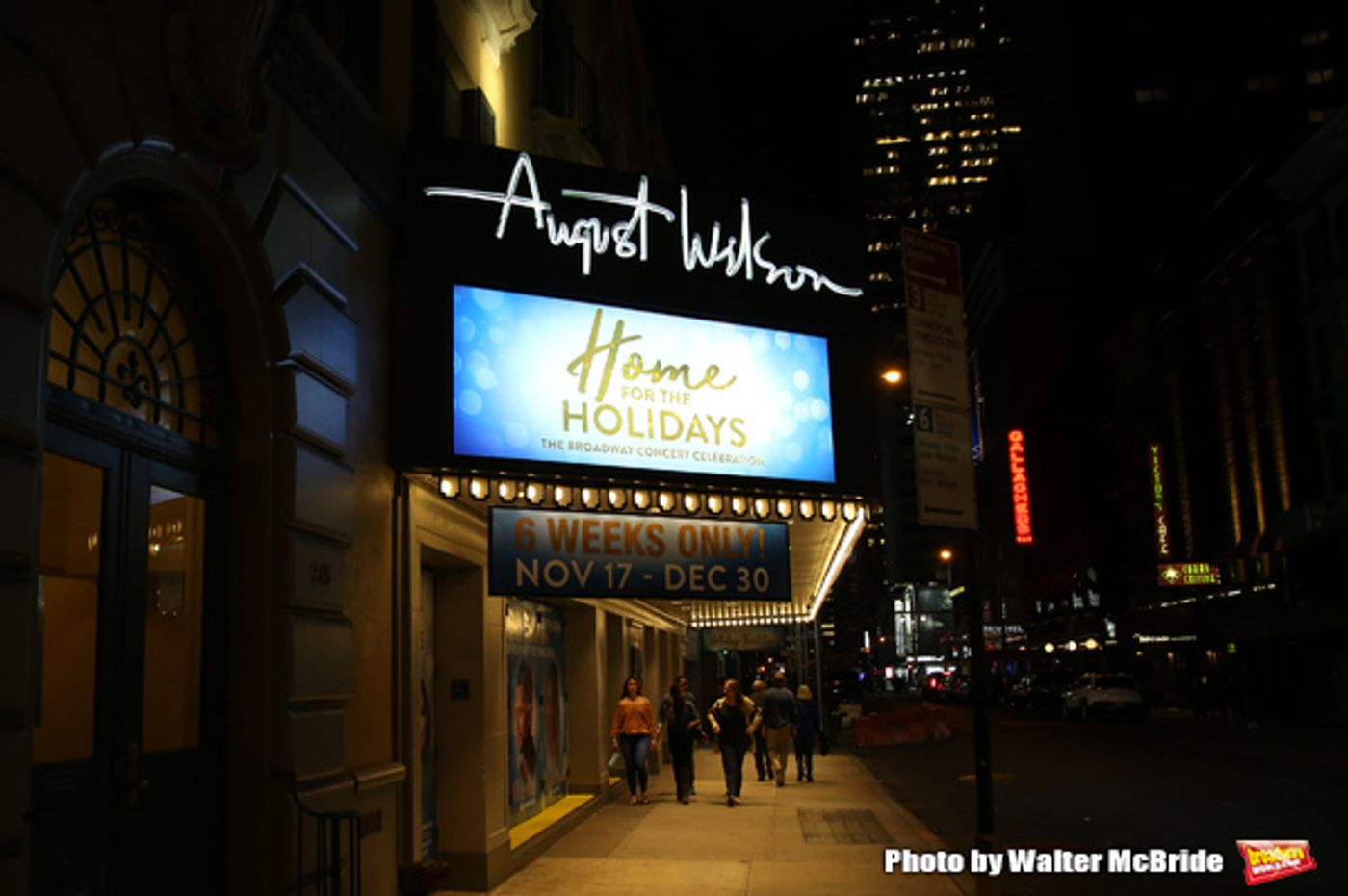 Up on the Marquee: HOME FOR THE HOLIDAYS  Image