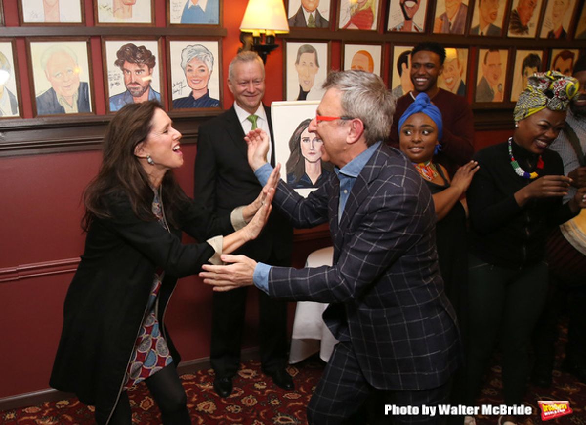 Julie Taymor and Thomas Schumacher at 