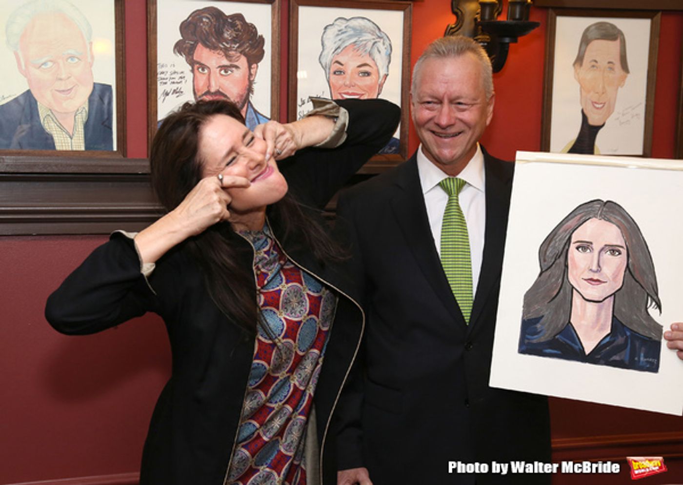 Photo Coverage: Julie Taymor Celebrates Sardi's Caricature Unveiling Photo Coverage: Julie Taymor Celebrates Sardi's Caricature Unveiling Image