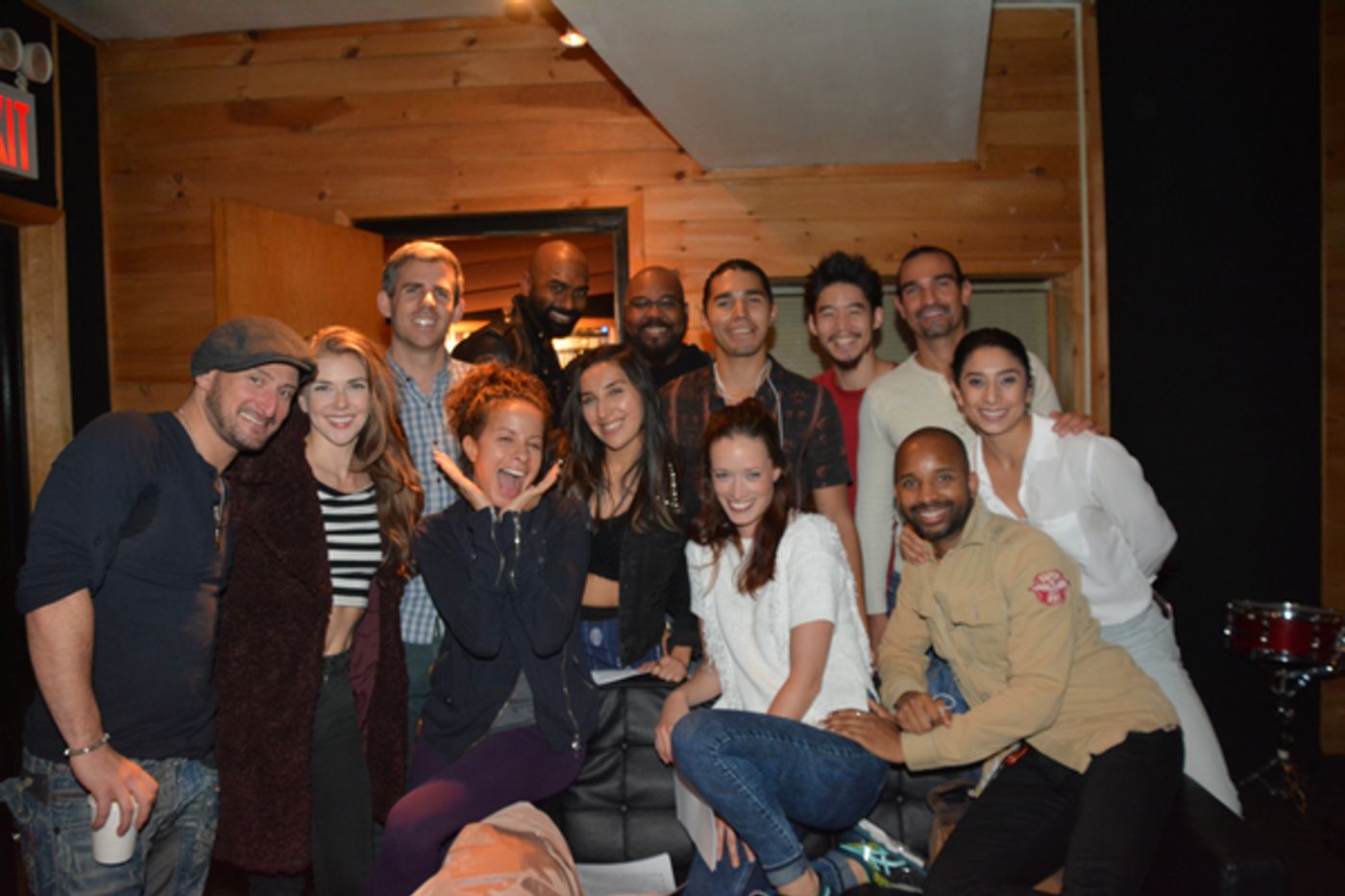 Exclusive Photo Coverage: HAMILTON Cast Sings CAROLS FOR A CURE  Image