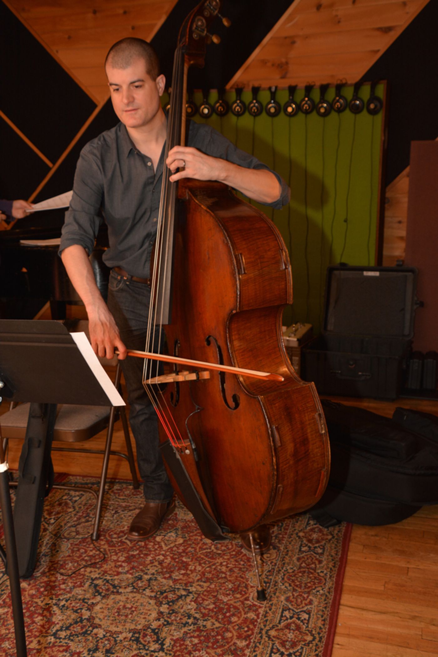 Exclusive Photo Coverage: ANASTASIA Takes a Journey to the Studio to Record CAROLS FOR A CURE Exclusive Photo Coverage: ANASTASIA Takes a Journey to the Studio to Record CAROLS FOR A CURE Image