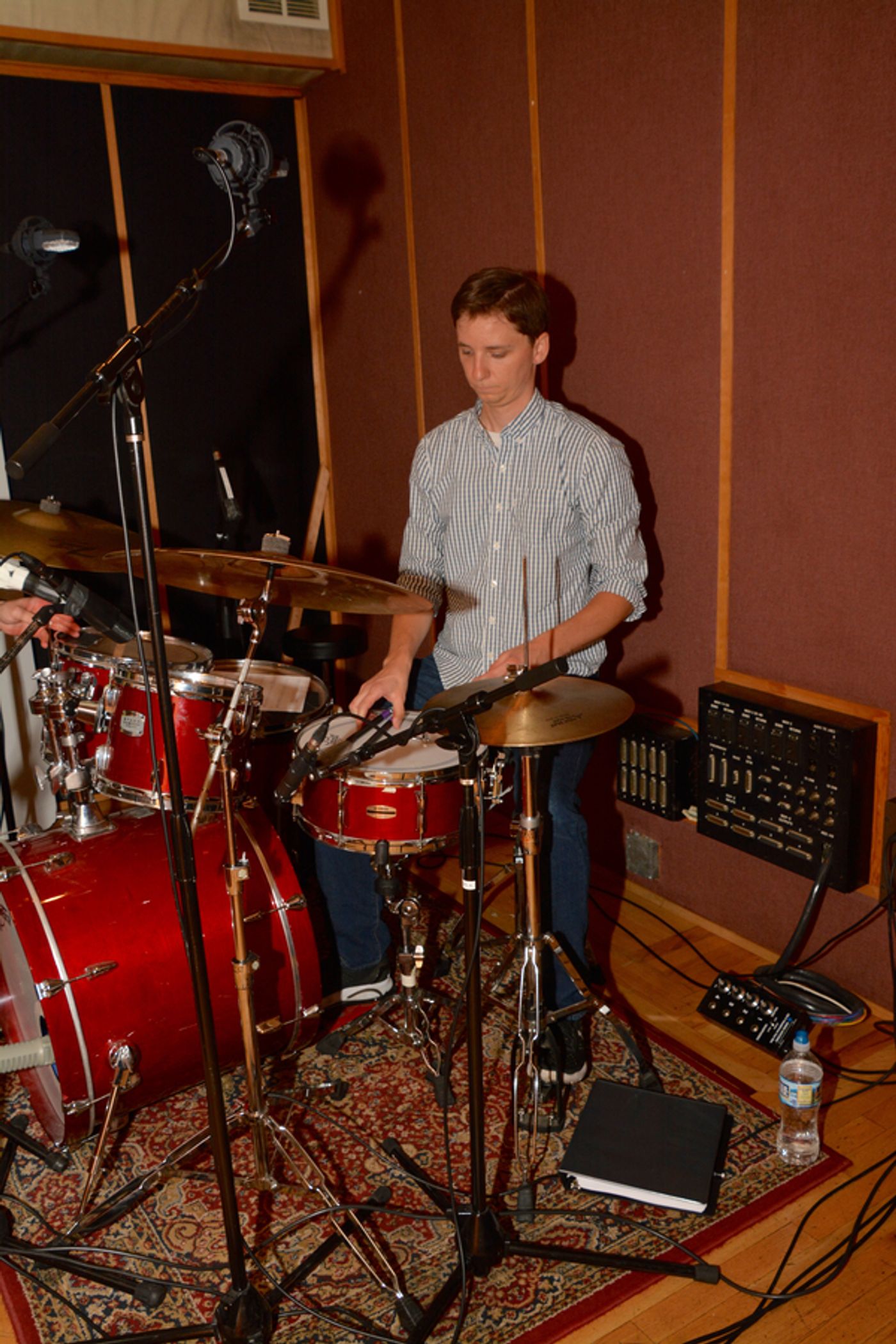 Exclusive Photo Coverage: ANASTASIA Takes a Journey to the Studio to Record CAROLS FOR A CURE Exclusive Photo Coverage: ANASTASIA Takes a Journey to the Studio to Record CAROLS FOR A CURE Image