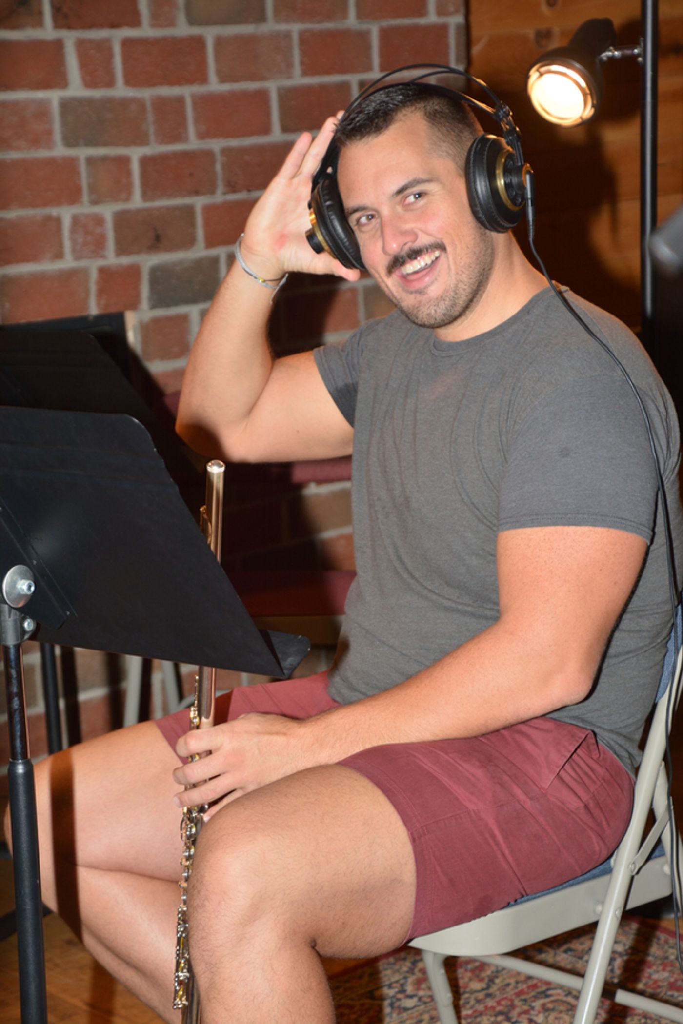 Exclusive Photo Coverage: ANASTASIA Takes a Journey to the Studio to Record CAROLS FOR A CURE Exclusive Photo Coverage: ANASTASIA Takes a Journey to the Studio to Record CAROLS FOR A CURE Image