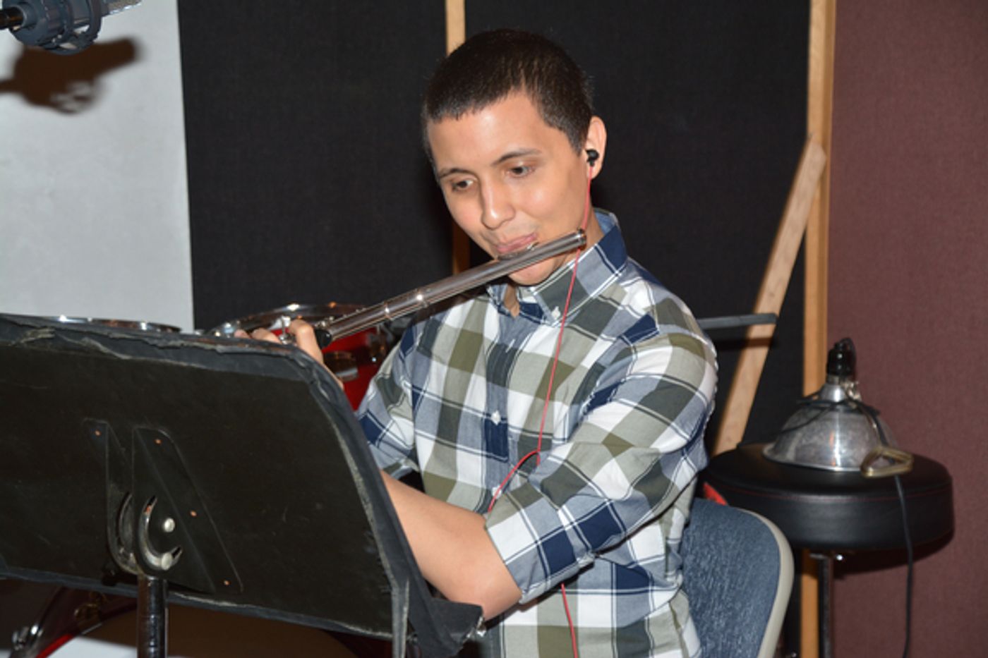 Exclusive Photo Coverage: ANASTASIA Takes a Journey to the Studio to Record CAROLS FOR A CURE Exclusive Photo Coverage: ANASTASIA Takes a Journey to the Studio to Record CAROLS FOR A CURE Image