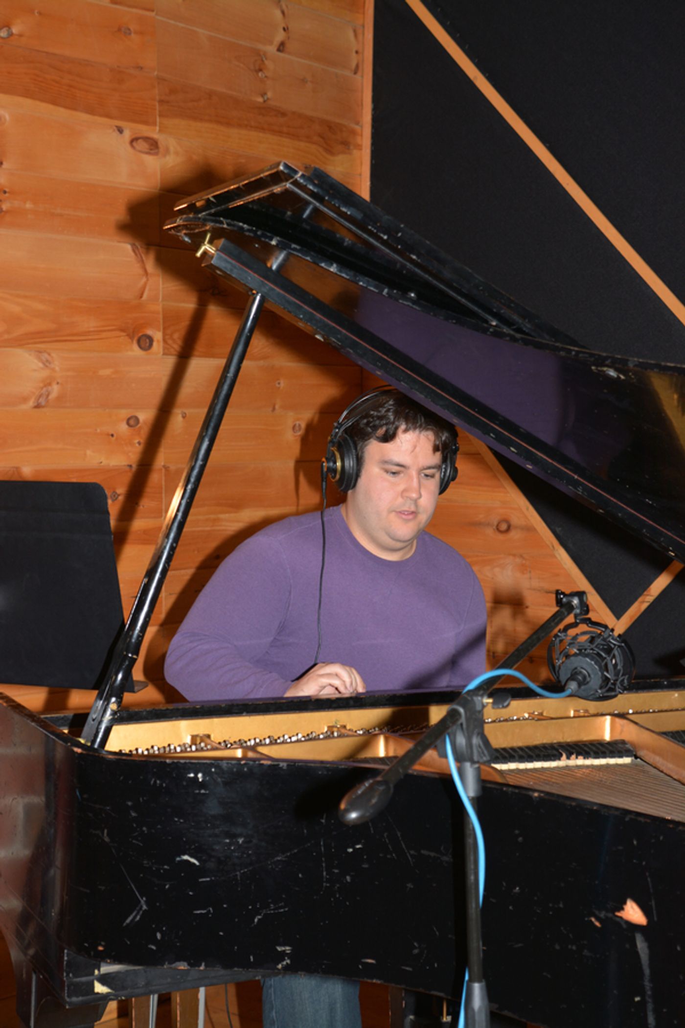 Exclusive Photo Coverage: ANASTASIA Takes a Journey to the Studio to Record CAROLS FOR A CURE Exclusive Photo Coverage: ANASTASIA Takes a Journey to the Studio to Record CAROLS FOR A CURE Image