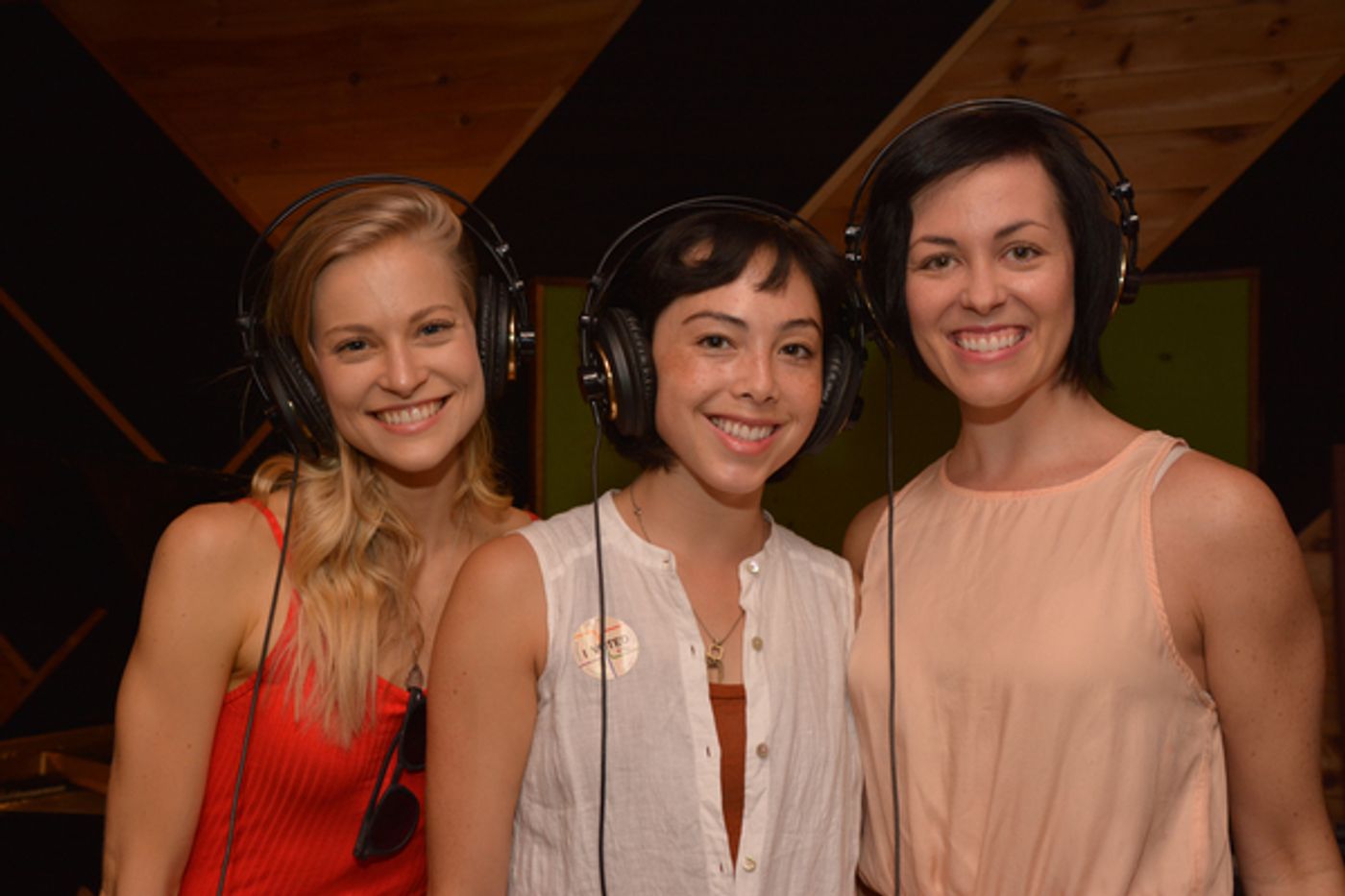 Exclusive Photo Coverage: ANASTASIA Takes a Journey to the Studio to Record CAROLS FOR A CURE Exclusive Photo Coverage: ANASTASIA Takes a Journey to the Studio to Record CAROLS FOR A CURE Image