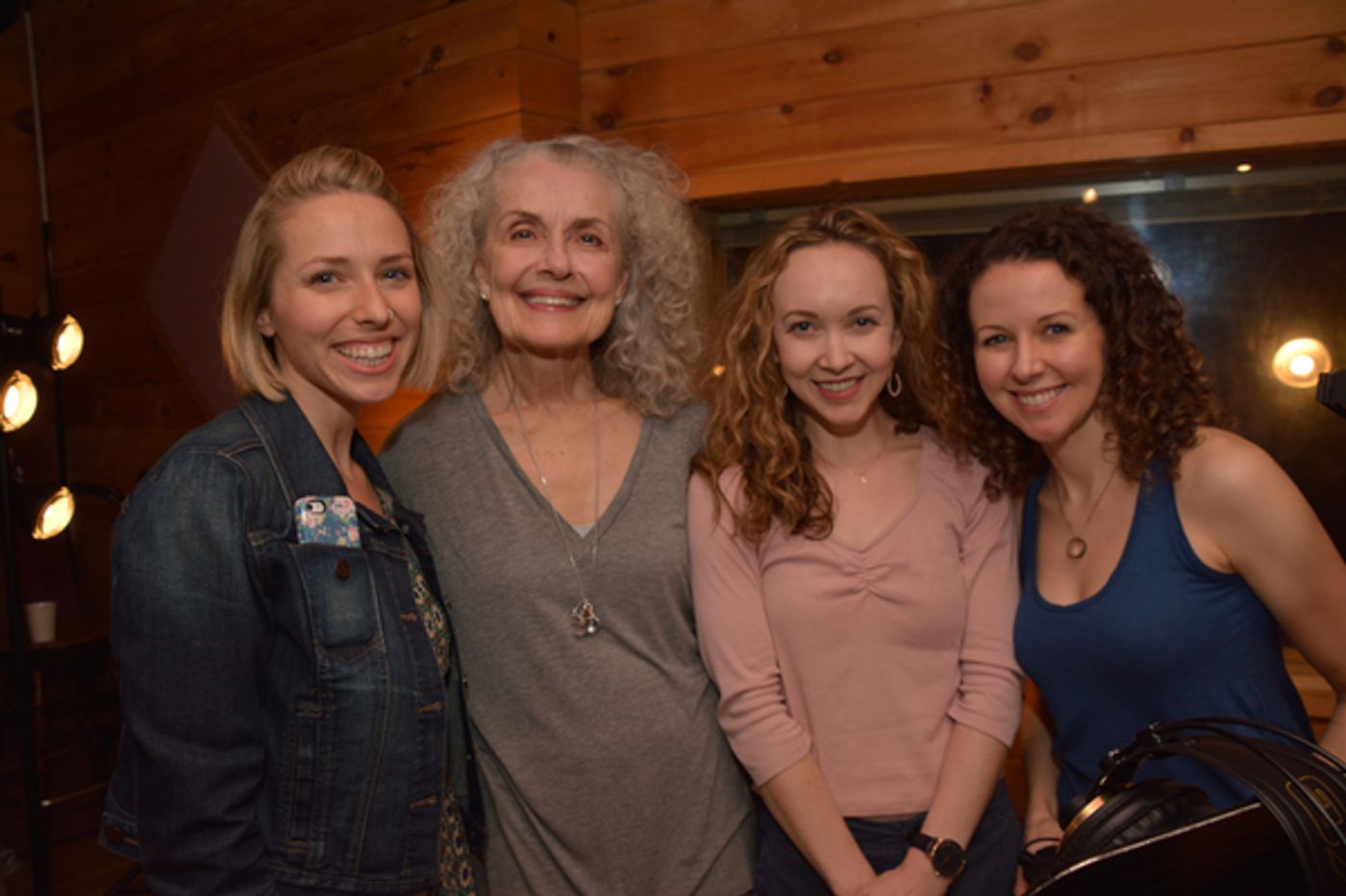 Exclusive Photo Coverage: ANASTASIA Takes a Journey to the Studio to Record CAROLS FOR A CURE Exclusive Photo Coverage: ANASTASIA Takes a Journey to the Studio to Record CAROLS FOR A CURE Image