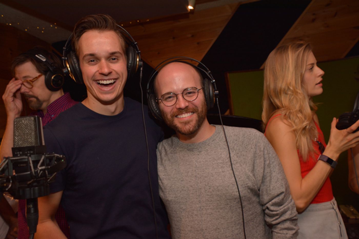 Exclusive Photo Coverage: ANASTASIA Takes a Journey to the Studio to Record CAROLS FOR A CURE Exclusive Photo Coverage: ANASTASIA Takes a Journey to the Studio to Record CAROLS FOR A CURE Image