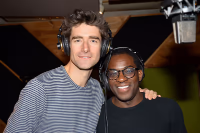 Drew Gehling and Tyrone Davis, Jr. Photo