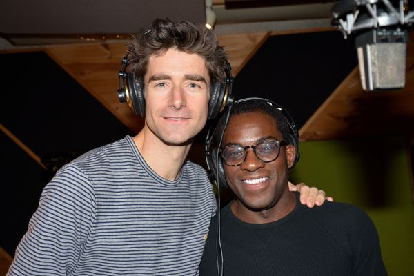Drew Gehling and Tyrone Davis, Jr. Photo