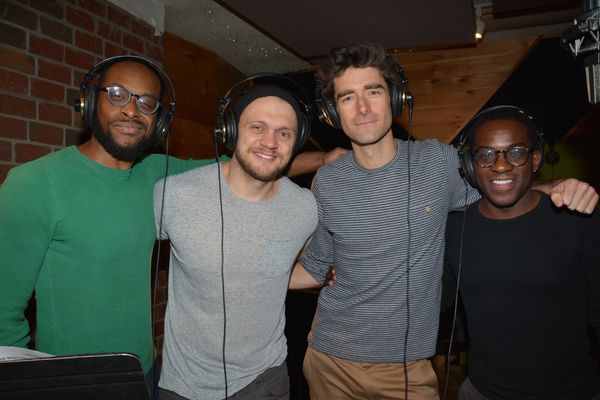 Law Terrell Dunford, Matt DeAngelis, Drew Gehling ane Tyrone Davis, Jr. Photo