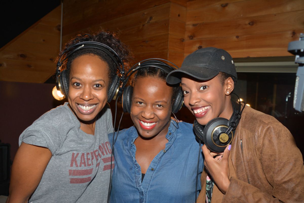 Dayna Jaree Dantzler, Anastacia McCleskey and Kayla Davion at 