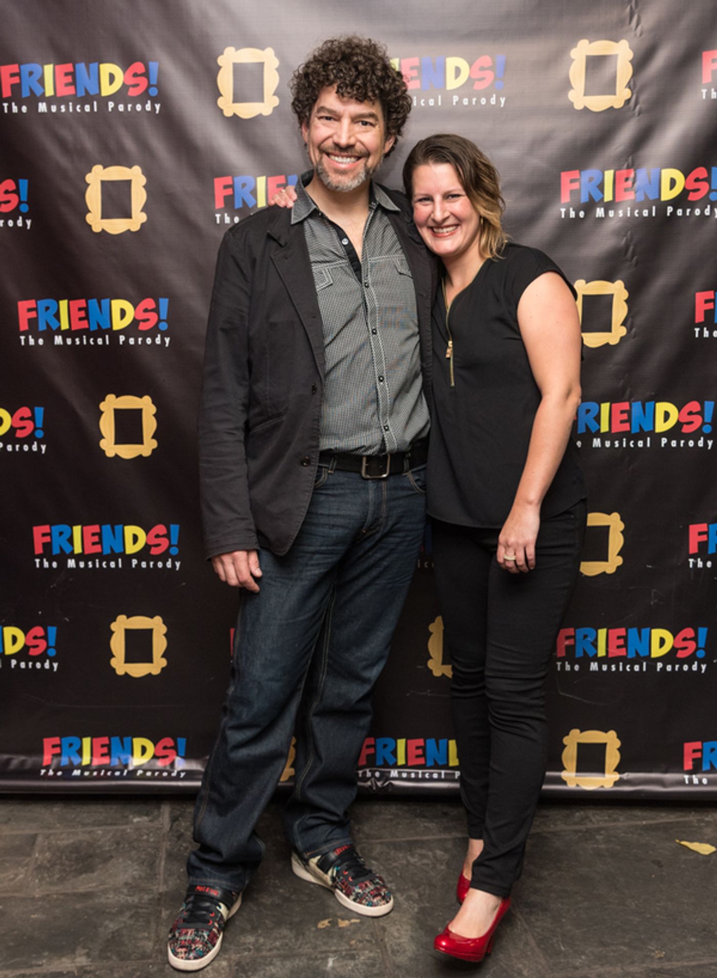Photo Flash: They're All There For You! FRIENDS! THE MUSICAL PARODY Opens Off-Broadway  Image