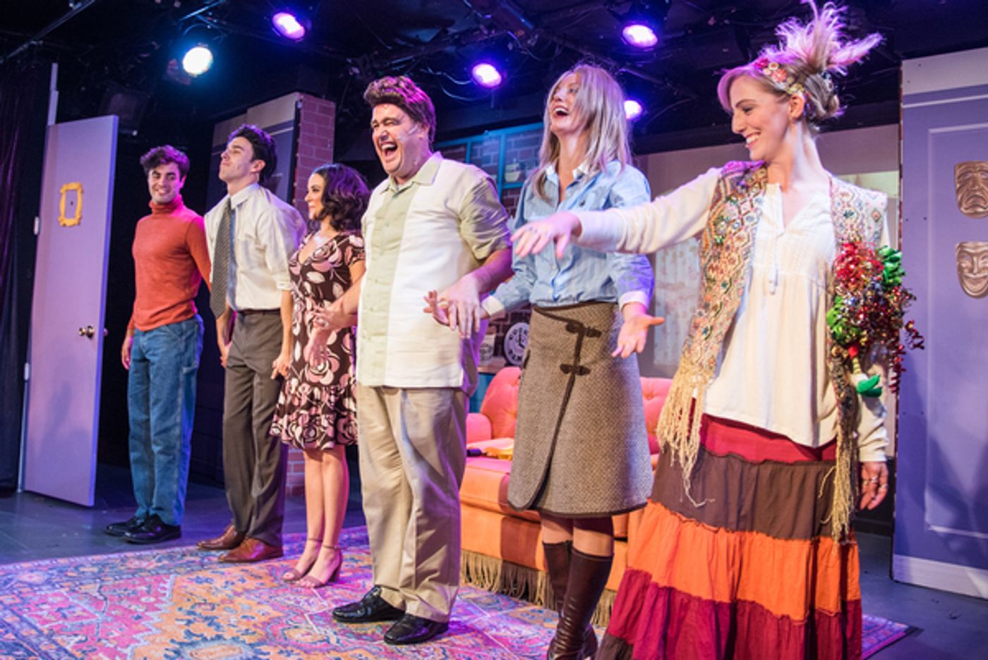 Photo Flash: They're All There For You! FRIENDS! THE MUSICAL PARODY Opens Off-Broadway  Image