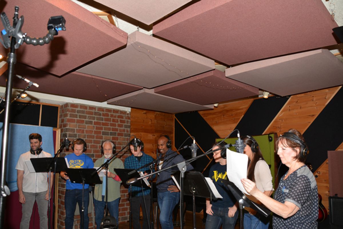 Ben Crawford, Jared Bradshaw, John Rubenstein, Cory Lingner, Alan H. Green, Elliott Mattox, Robin Masella and Madeline DOherty at 