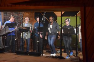 Jared Bradshaw, John Rubenstein, Cory Lingner, Alan H. Green and Elliott Mattox Photo