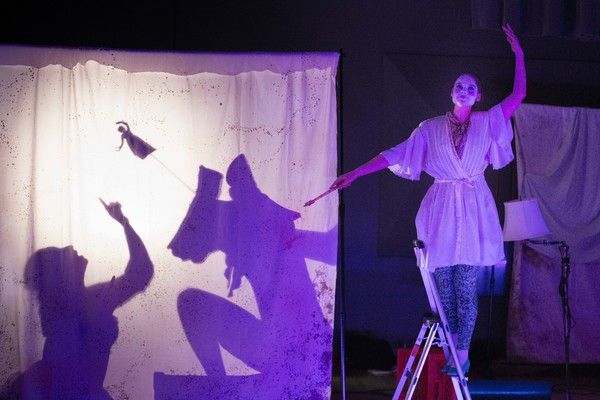 Rose Hegele (M.M. â€˜18) as Venus, Aliana de la Guardia as Queen Fadladinida and  Photo