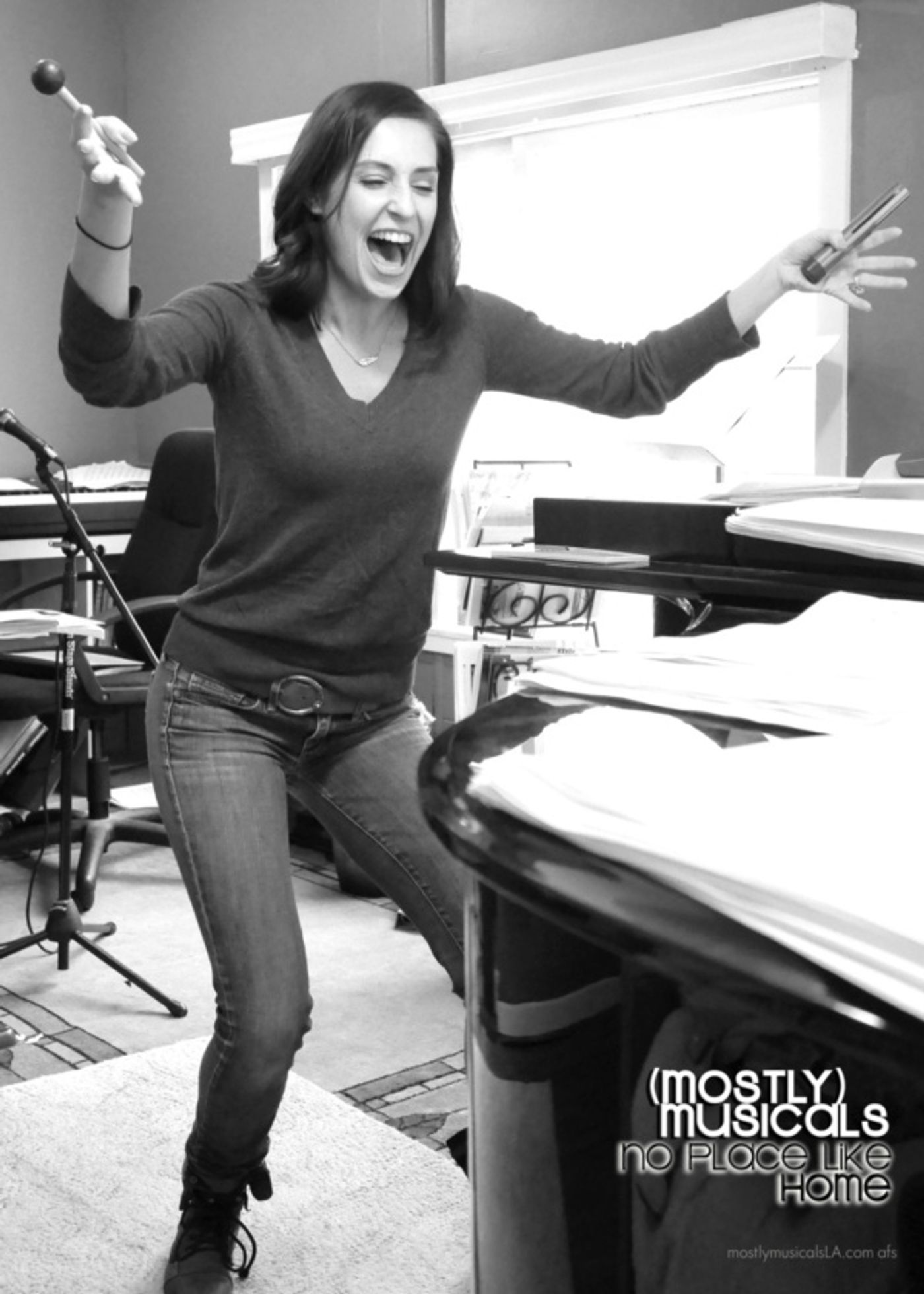 Photo Flash: In Rehearsal with (mostly)musicals' NO PLACE LIKE HOME  Image